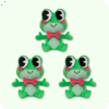 Ribbit Plush 3PCS