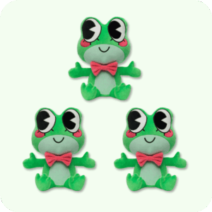 Ribbit Plush 3PCS