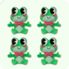 Ribbit Plush 4PCS